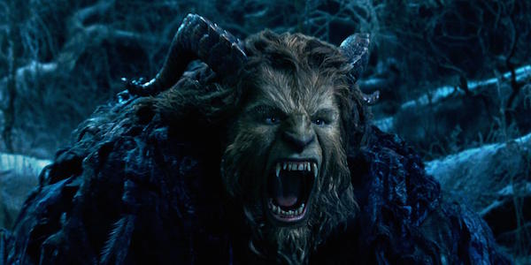 Beauty and the Beast &lt; The Beast roaring