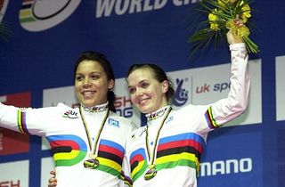 Victoria Pendleton and Shanaze Reade (Great Britain)