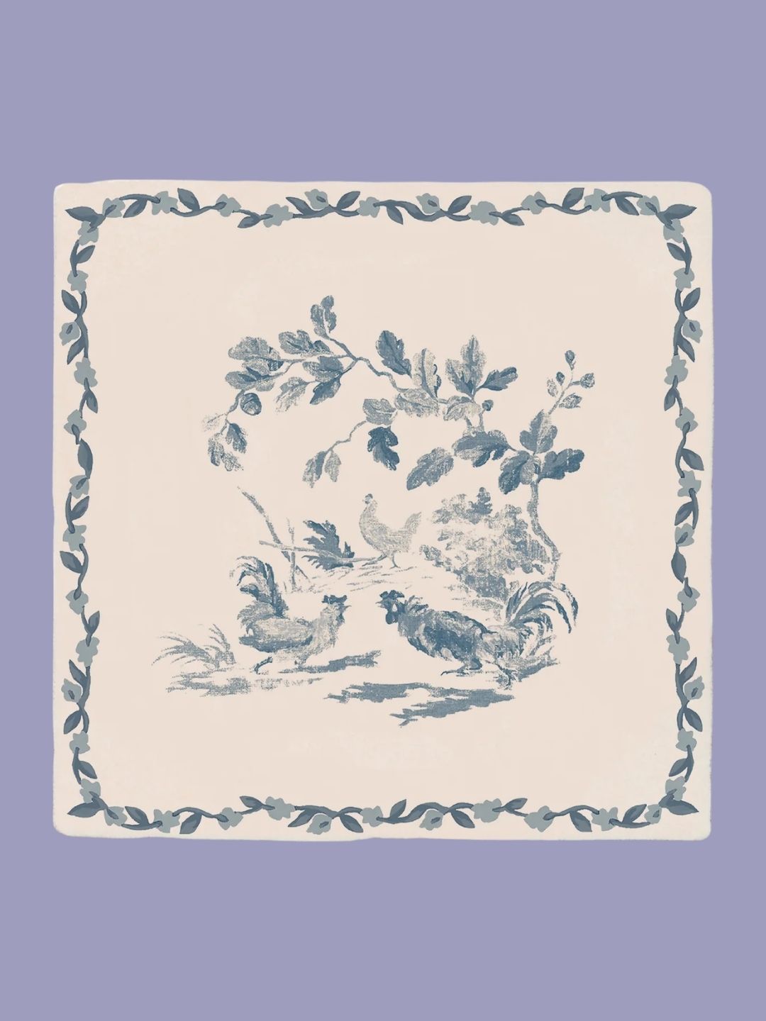 Ca'Pietra x Sanderson, Aesop's Fables Pottery Blue Decor