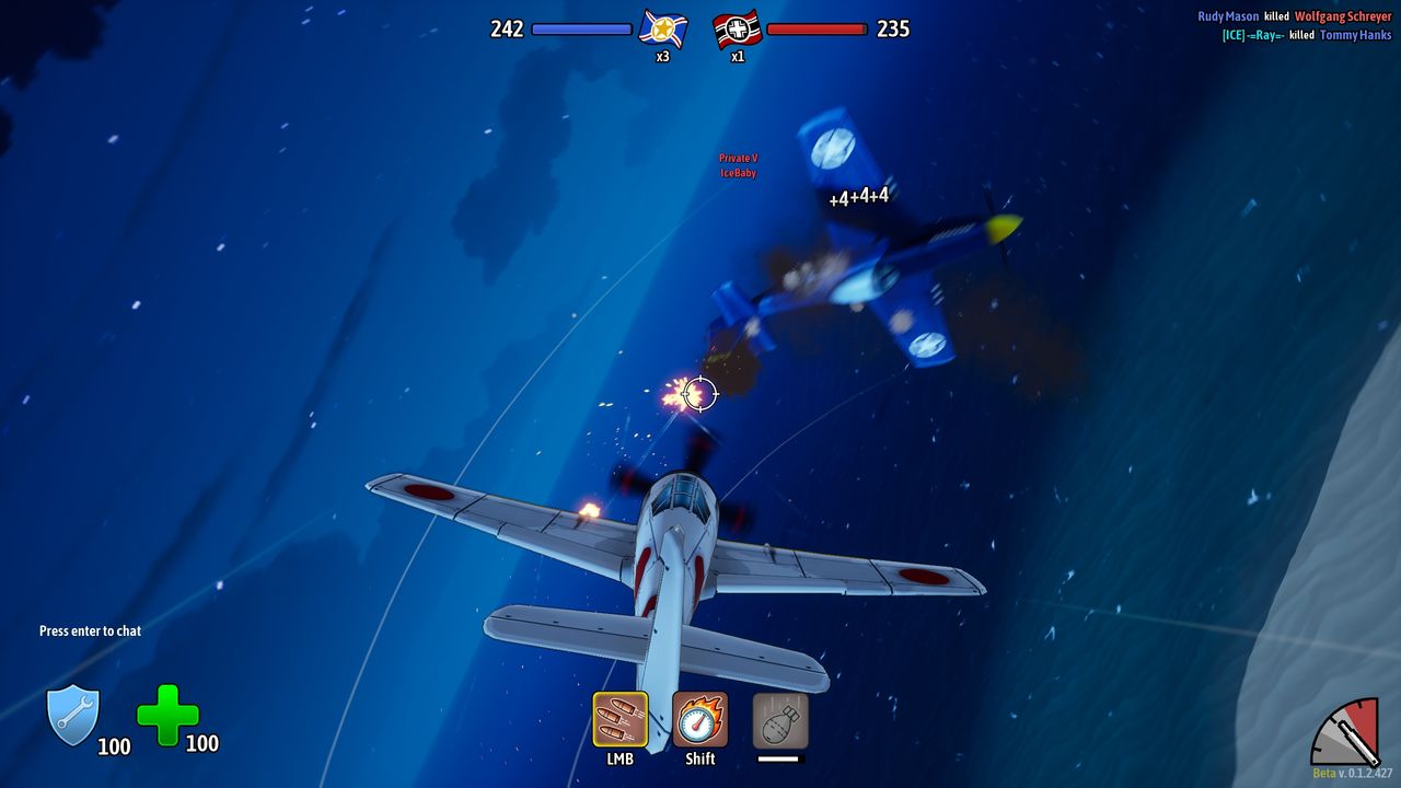 Screenshot from an in-development build of Heroes of Valor