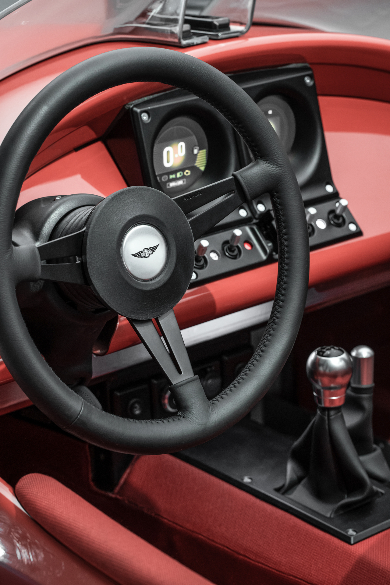 Super 3 sports car interior