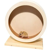 Hamster Wooden Silent Wheel