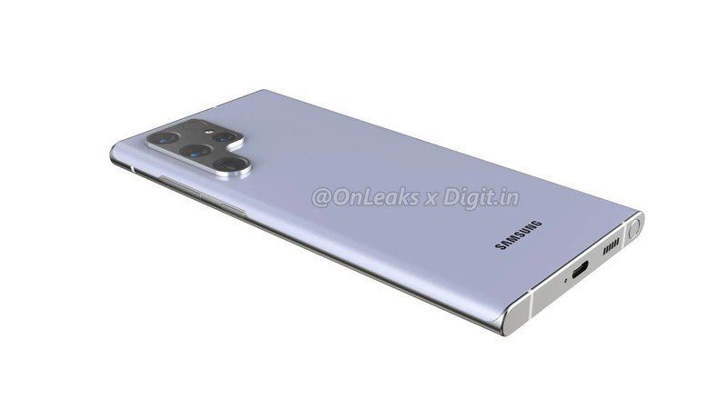 Samsung Galaxy S22 Ultra Leaked Render