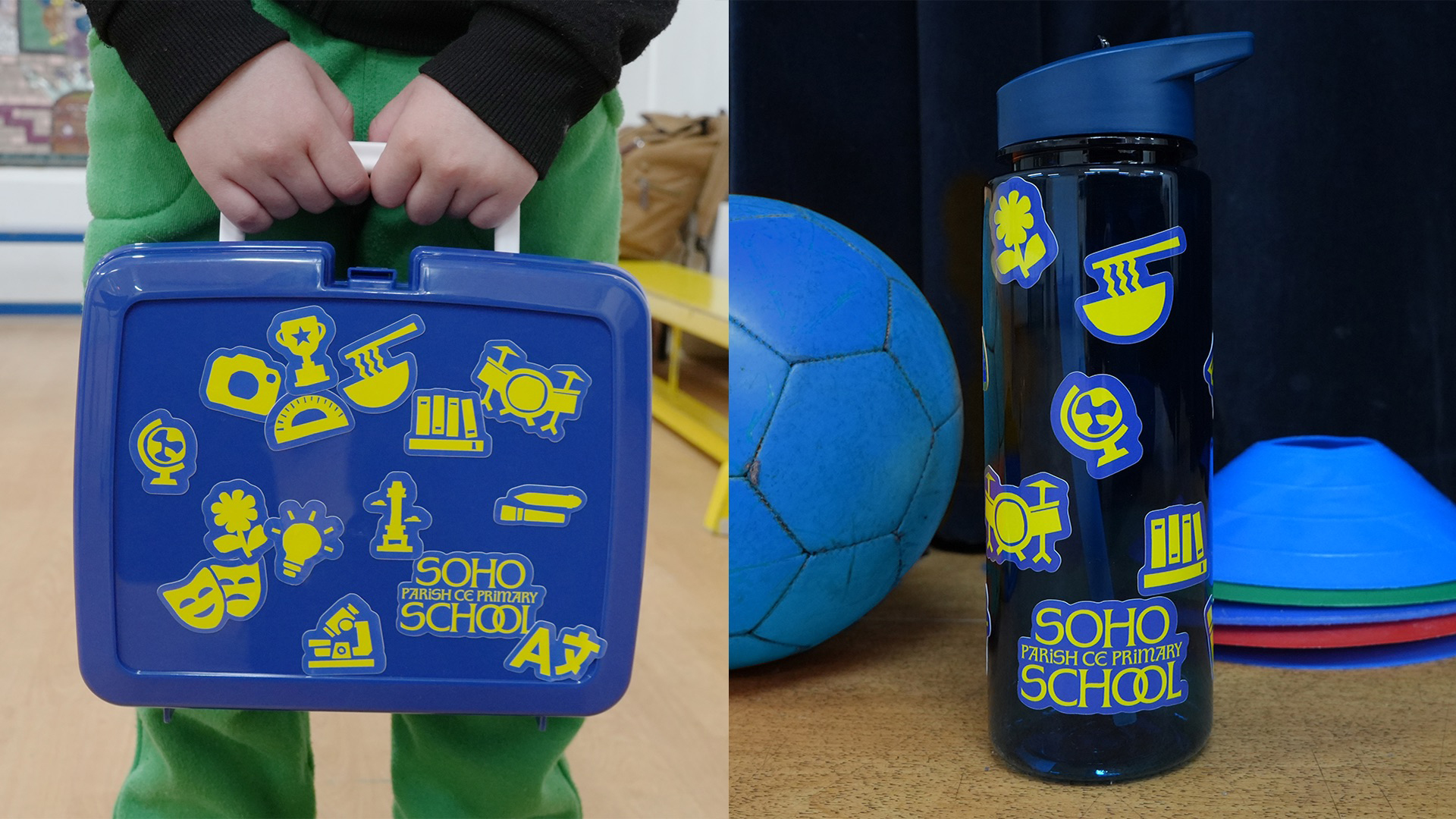 Soho school branding
