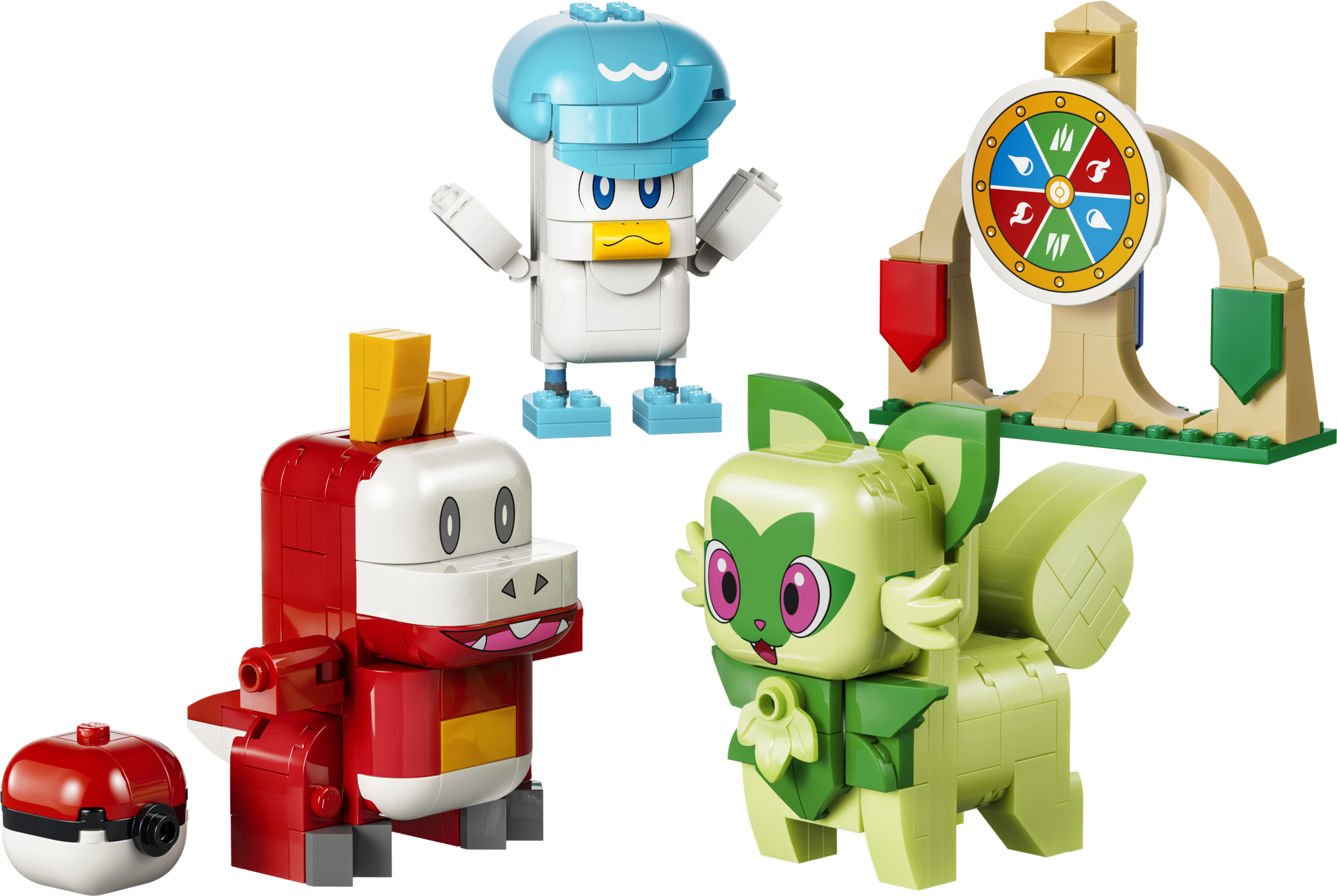 Smart Play&amp;trade;: Sprigatito, Fuecoco and Quaxly Battle