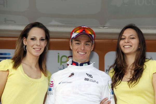 Gianni Meersman (Lotto Belisol) leads the points classification after stage 1.