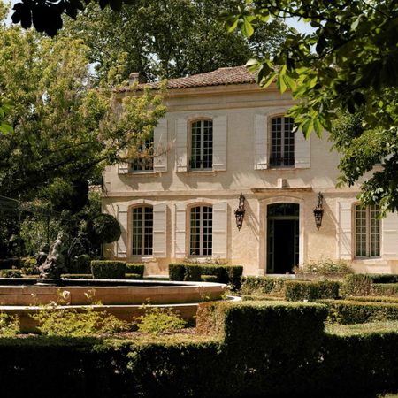 Le Mas de Chabran Provence Garden view 
