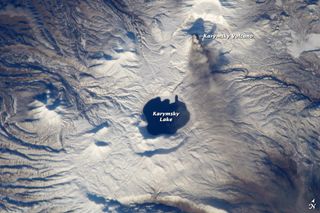 Russia's Karymsky volcano