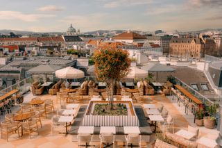 Cayo Coco rooftop bar at The Hoxton, Vienna