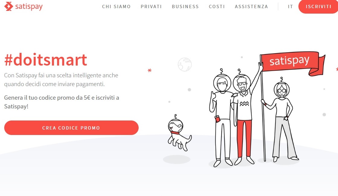 Satispay Home