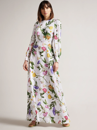 Marggoh Blouson Sleeve Floral Maxi Dress, $495 | Ted Baker