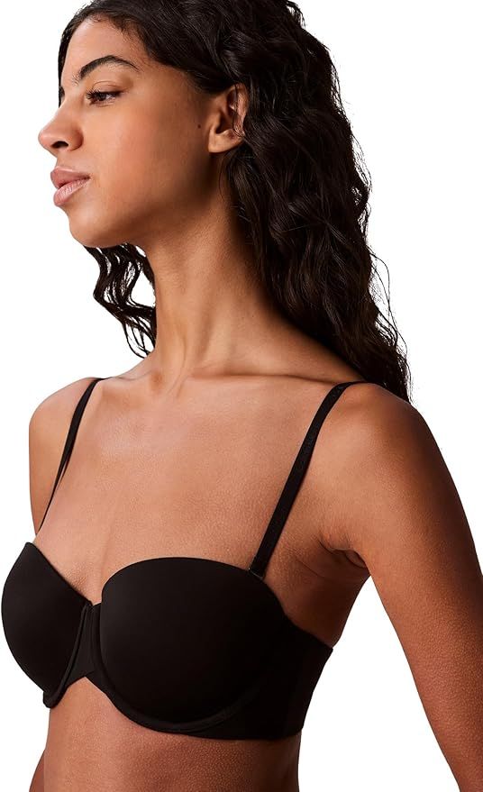 Calvin Klein, Perfectly Fit Lightly Lined Strapless Bra Black