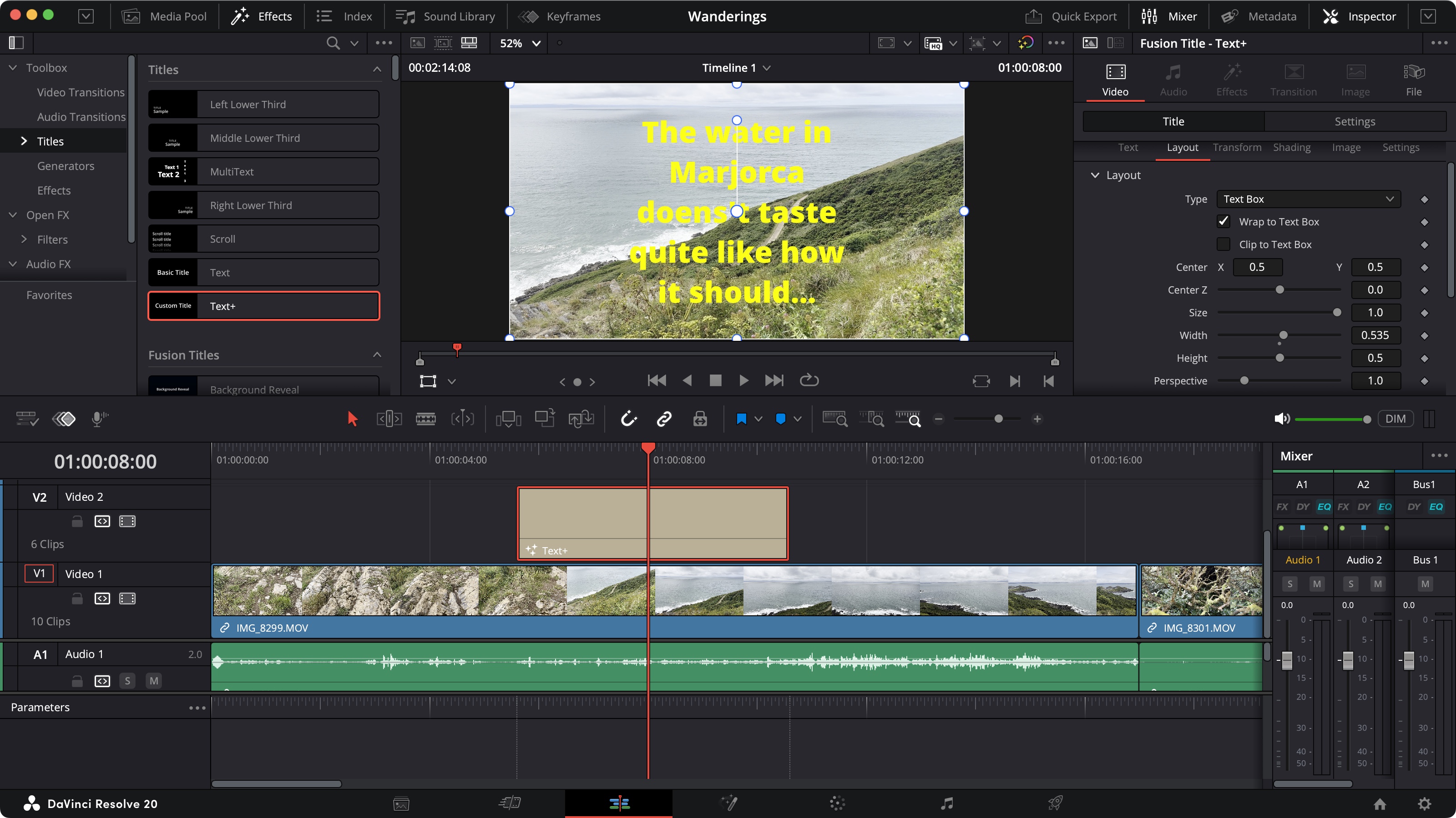 Blackmagic Design's DaVinci Resolve during our review