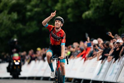 Fred Wright wins the British National Road Championships