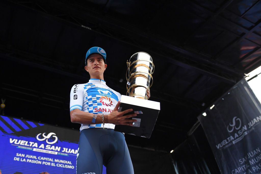 Winner Anacona won the overall Vuelta a San Juan title