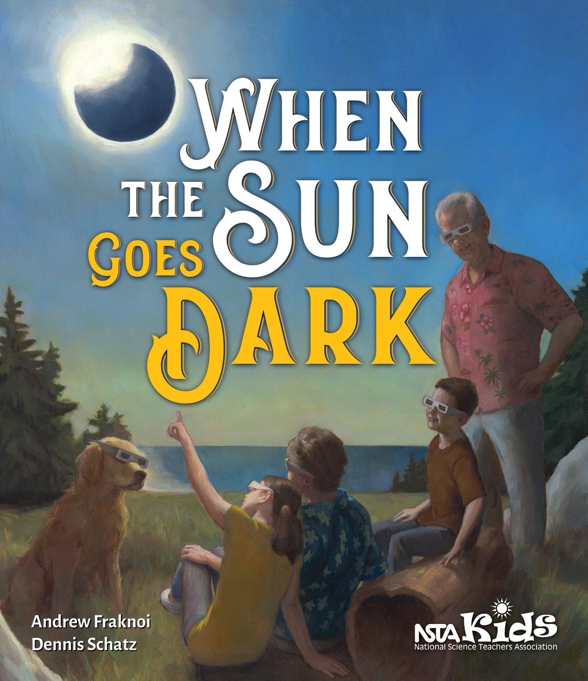 ScienceSavvy Grandparents Explain Solar Eclipse in New Children's Book
