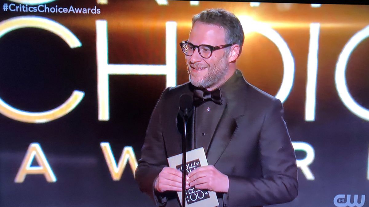 Seth Rogen at Critics Choice Awars