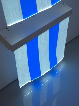 Detailed view of '5 Squares of Electric Light # 1', 2011.