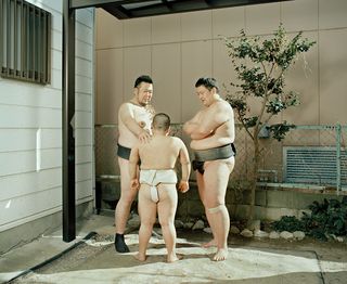 Sumo, 2015, by Max Pinckers