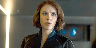 Scarlett Johansson as Natasha Romanoff Black Widow Avengers: Age of Ultron Marvel Studios