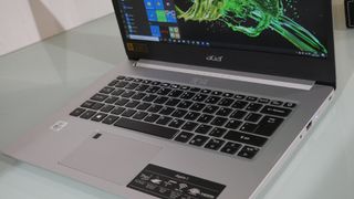Acer Aspire 5 keyboard and trackpad