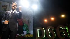 Dutch center-left leader Rob Jetten after his D66 party did well in national elections