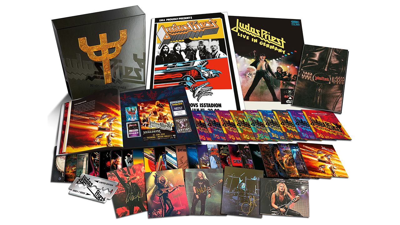 Judas Priest celebrate 50 heavy metal years with epic 42-disc box