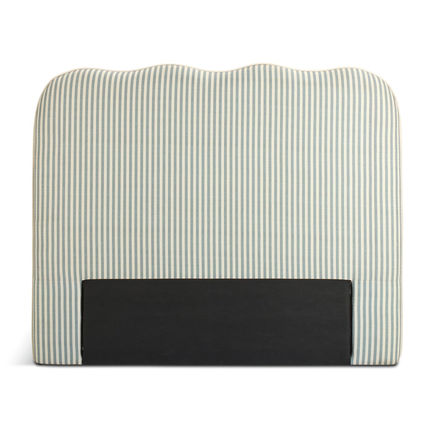 Habitat Onda Linen Double Headboard - Stripe Sage