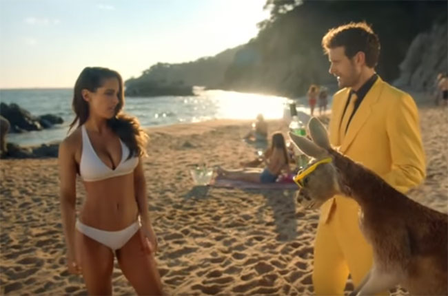 yellow tail advert, super bowl