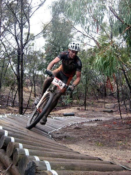 Luke Fetch rode strongly, picking some great lines
