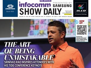 Cover of Day 1 (Wed Jun 12) of InfoComm 2019 Show Daily