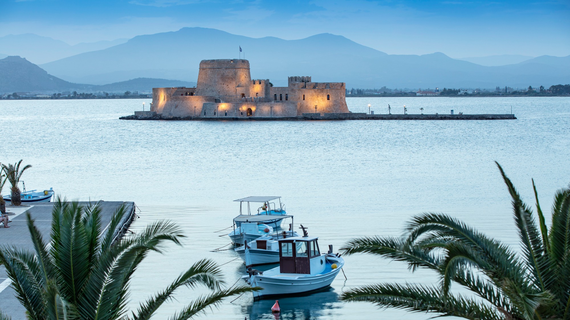 Bourtzi fort, Nafplio, Greece