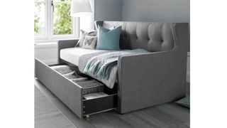 Best day bed you can buy: HUNTER GREY FABRIC GUEST BED