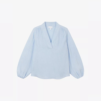 Double Pop-Over Organic Cotton Blouse | Was £98, now £68.60 (save £29.40)