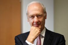 Portrait of Anthony Bolton, one of the UK's most successful fund managers