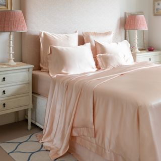 French Bedroom Mulberry Silk Bed Linen by Gingerlily