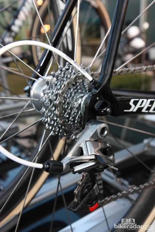 Omega Pharma-QuickStep continues to use SRAM's PG-1070 cassette.