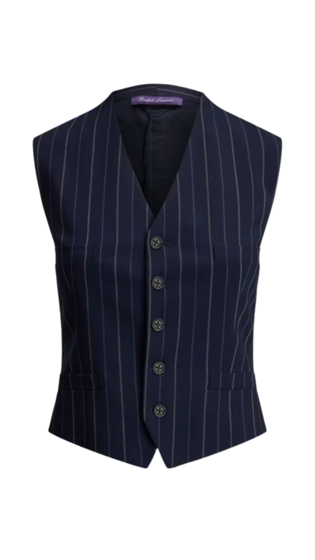 RALPH LAUREN, Jaiden Striped Wool Waistcoat