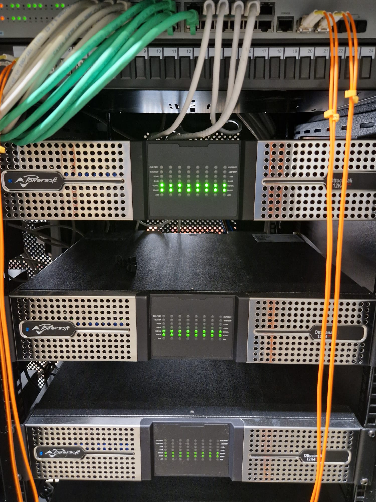 Powersoft amplifiers power Elland Road Stadium.