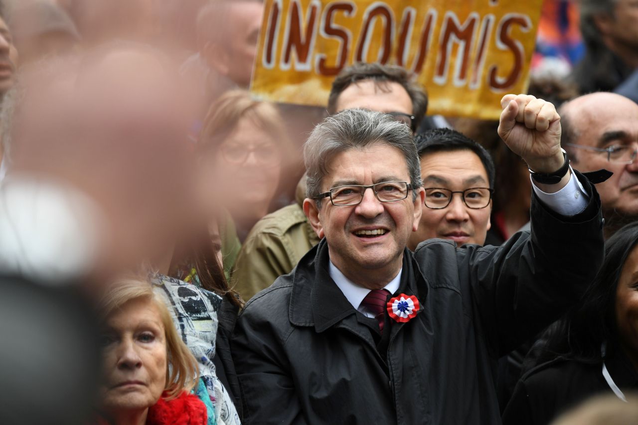 Jean-Luc Mélenchon.