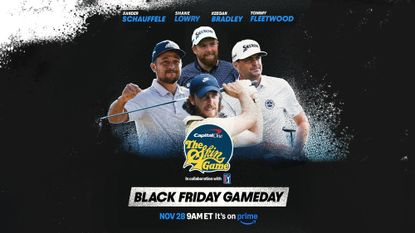 The Skins Game publicity image showing the four golfers
