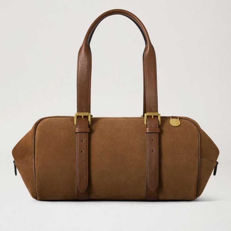 Mulberry, brown suede bag