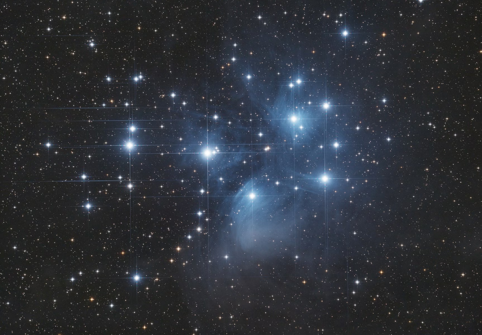 The Pleiades star cluster