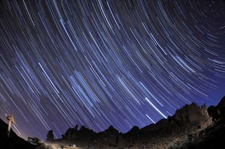 Skywatcher Roberto Porto took this shot in Teide national park, Tenerife, Spain, on March 26, 2012.
