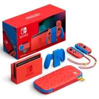 Nintendo Switch (Mario Red &amp; Blue Edition) + carry case | £279.99 at Nintendo