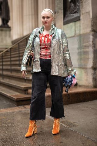 Street Style - New York Fashion Week September 2018 - Day 5