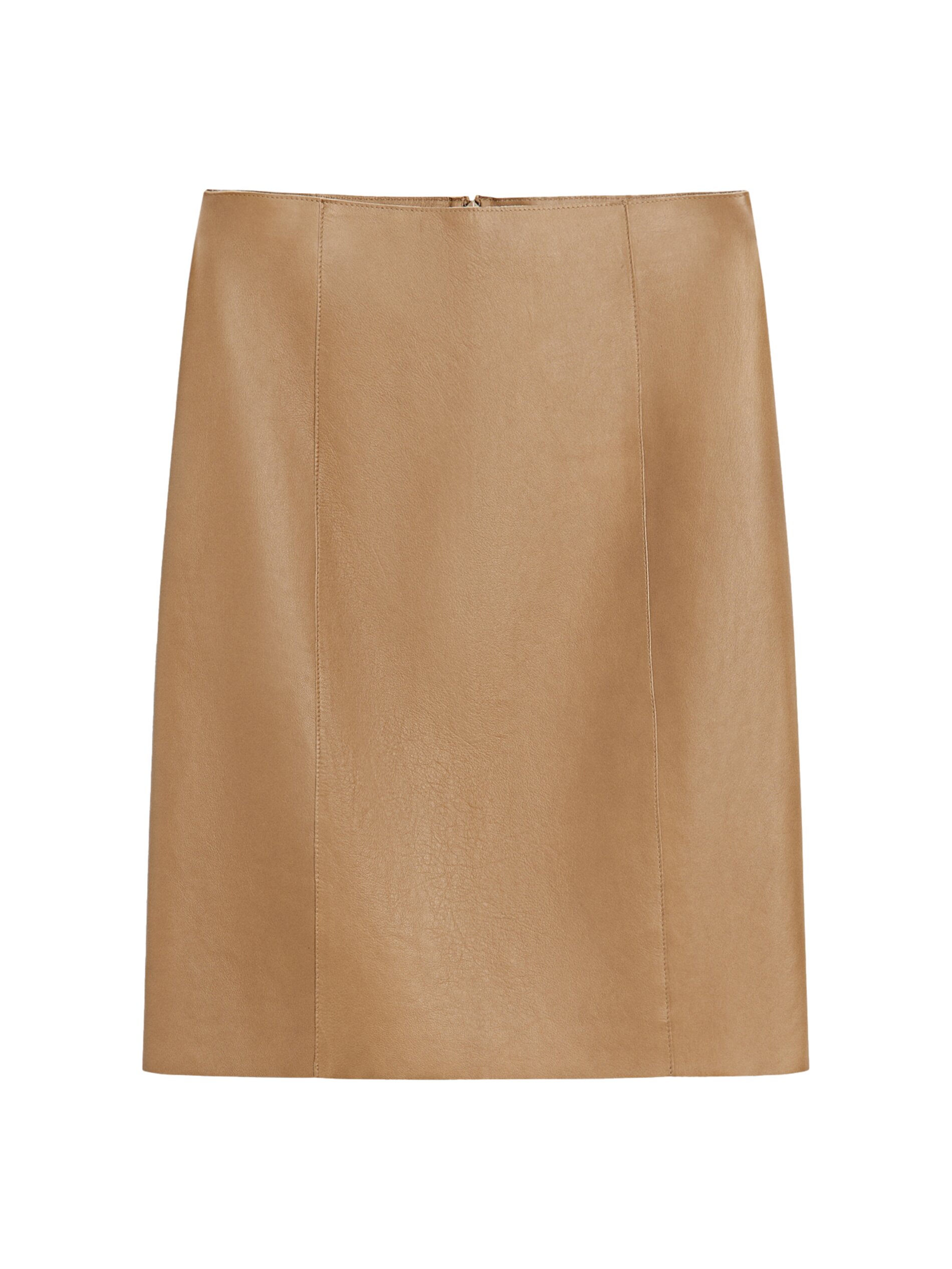 Nappa Leather Mini Skirt