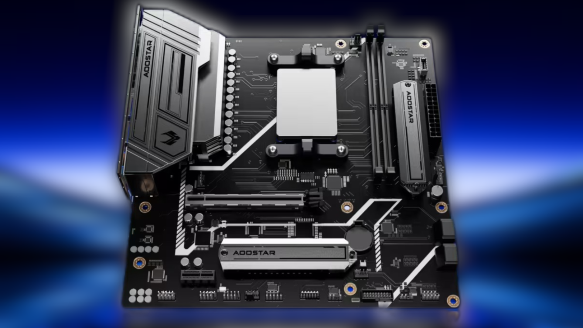 Tianba&#039;s MOTD mATX motherboard with Ryzen 9 9955HX and 9955HX3D