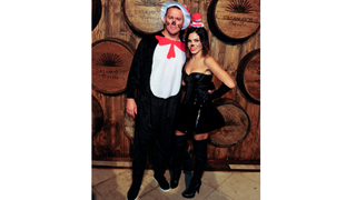 Channing Tatum and Jenna Dewan as the Cat in the Hat