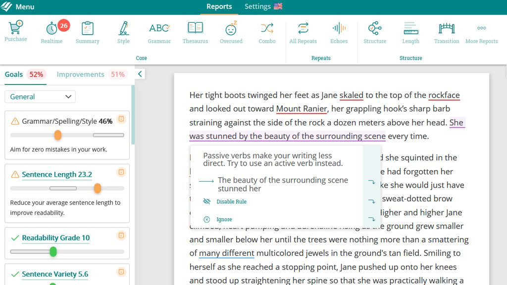 ProWritingAid writing tool review TechRadar